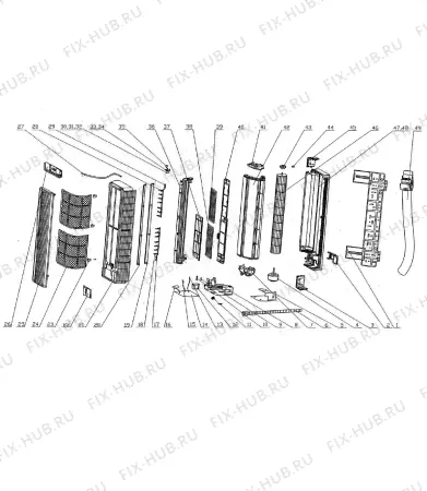 Электромотор для кондиционера DELONGHI GR15212101-0