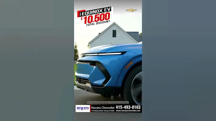 Get a new Blazer EV for $199 a month at Novato Chevrolet. #chevrolet #blazerev